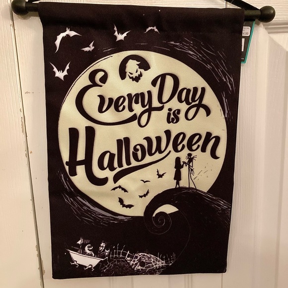 Nightmare Before Christmas Halloween Scroll Wall  Decor - Picture 2 of 5